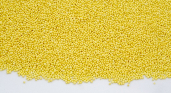 Zuckerperlen Mini Glimmer Gelb 40 g bei sweetART